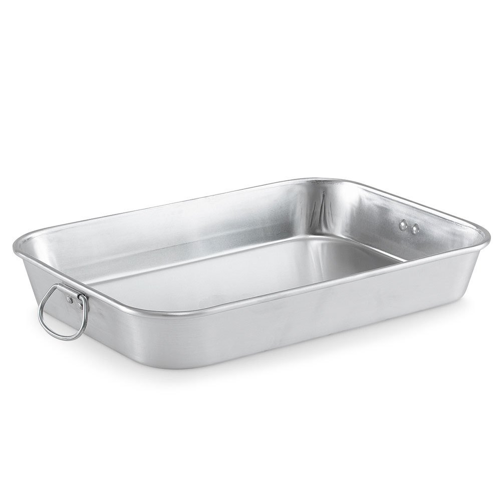 Vollrath 15-3/8" x 10-7/8" Aluminum Economy Roast Pan