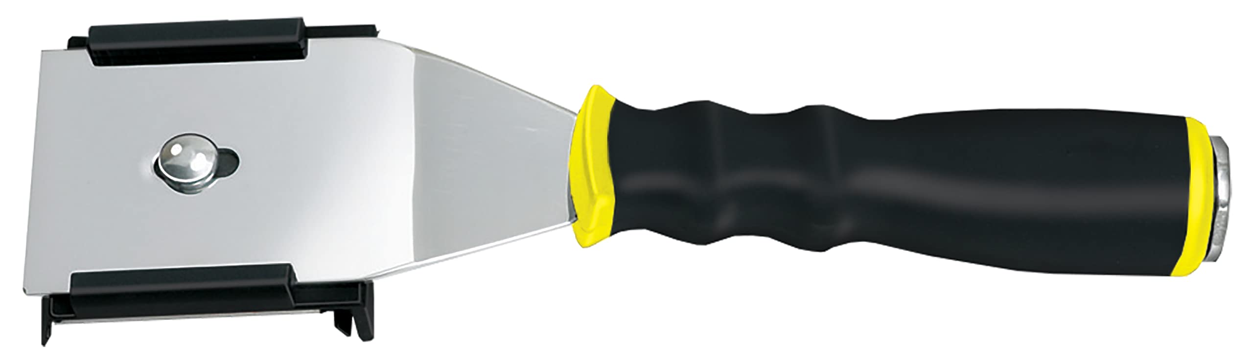 ALLWAY F42X Soft Grip Extendable Push/Pull Scraper with Removable 4-Edge Blade, 2-1/2”