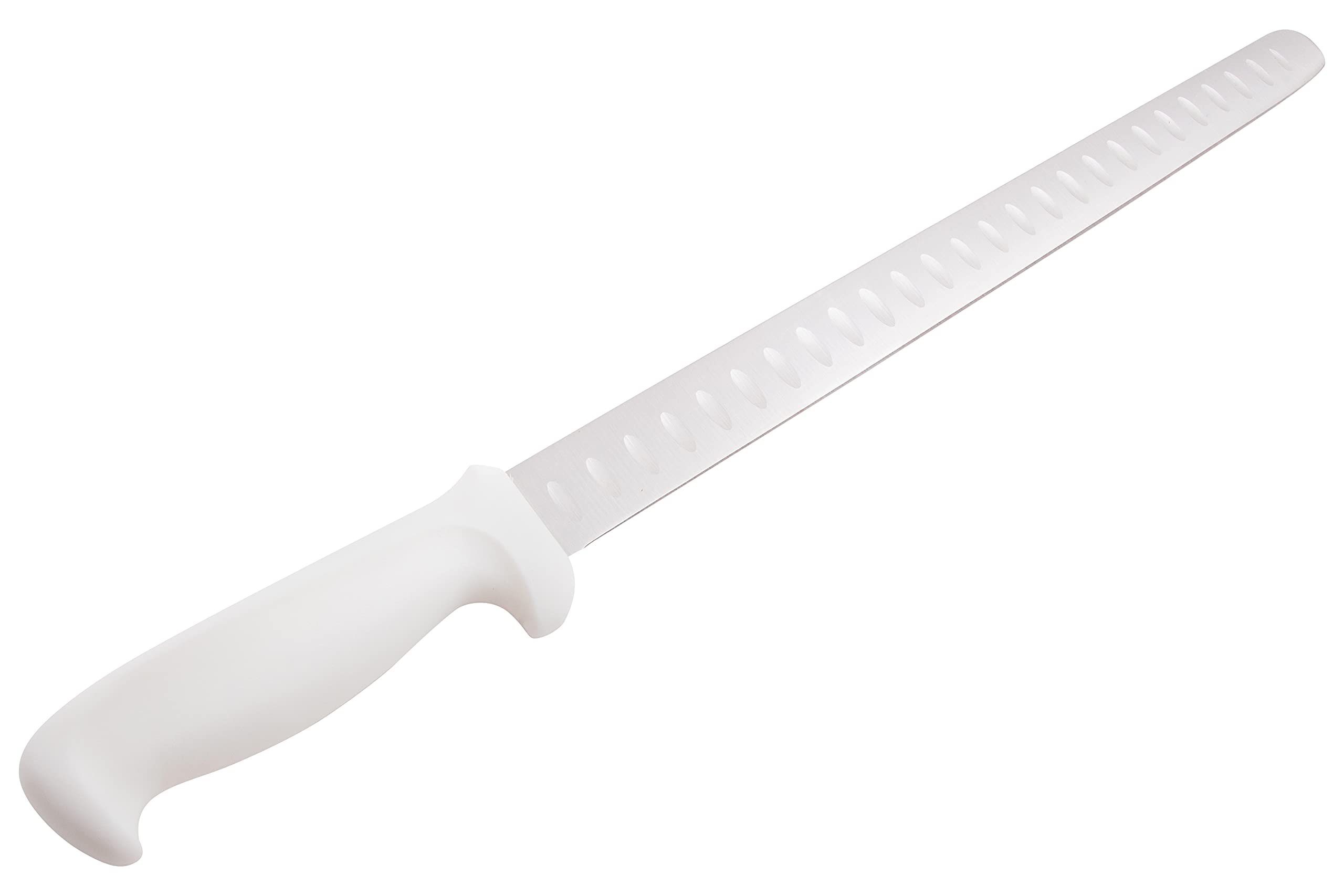 Mundial 14-Inch Hollow Edge Slicing Knife, White