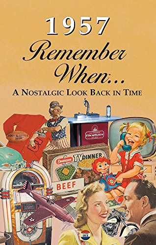 1957 REMEMBER WHEN CELEBRATION KardLet: Birthdays, Anniversaries, Reunions, Homecomings, Client & Corporate Gifts