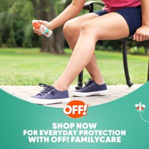 OFF! Family Care Insect & Mosquito Repellent I, Smooth & Dry Bug Spray for the Beach, Backyard, Picnics and More, 2.5 oz. (Pack of 12)