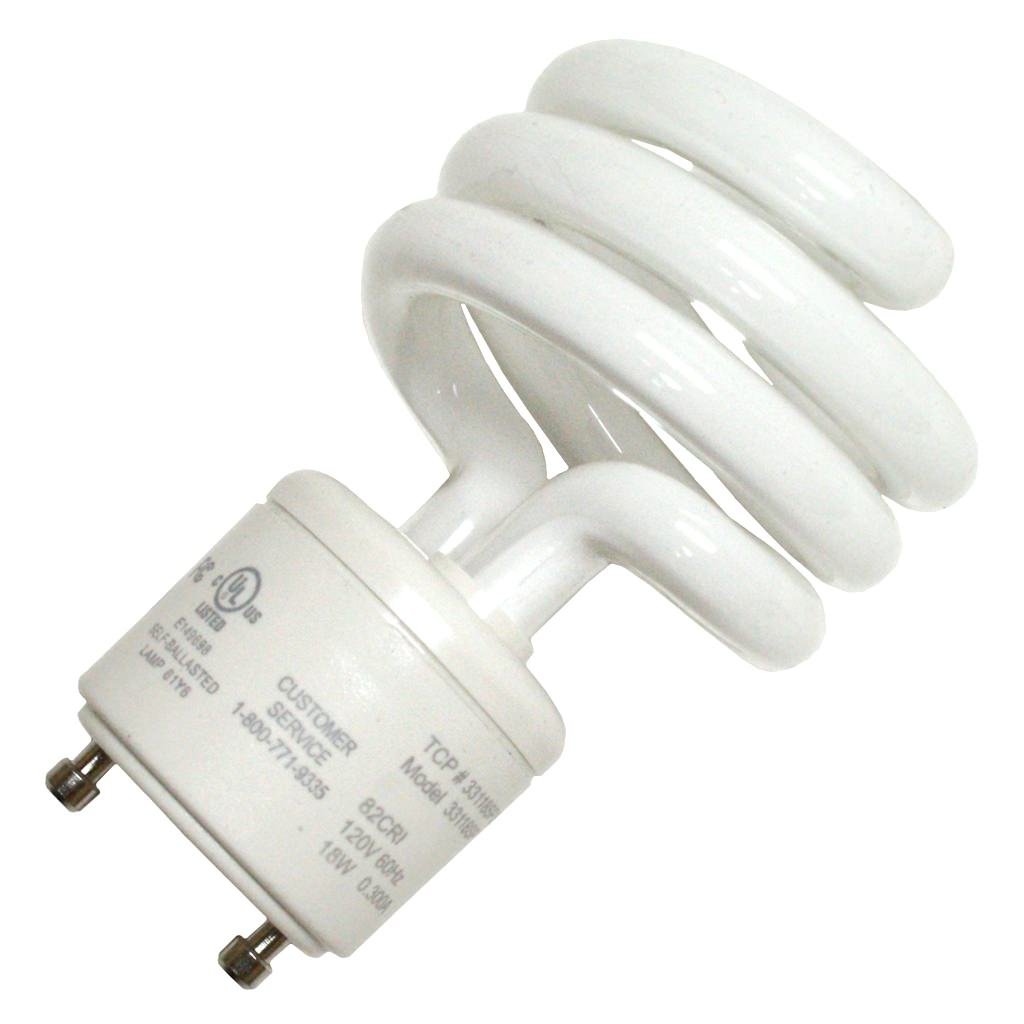 TCP 33118SP41K 18-watt Spring Lamp GU Light Bulb, 4100-Kelvin