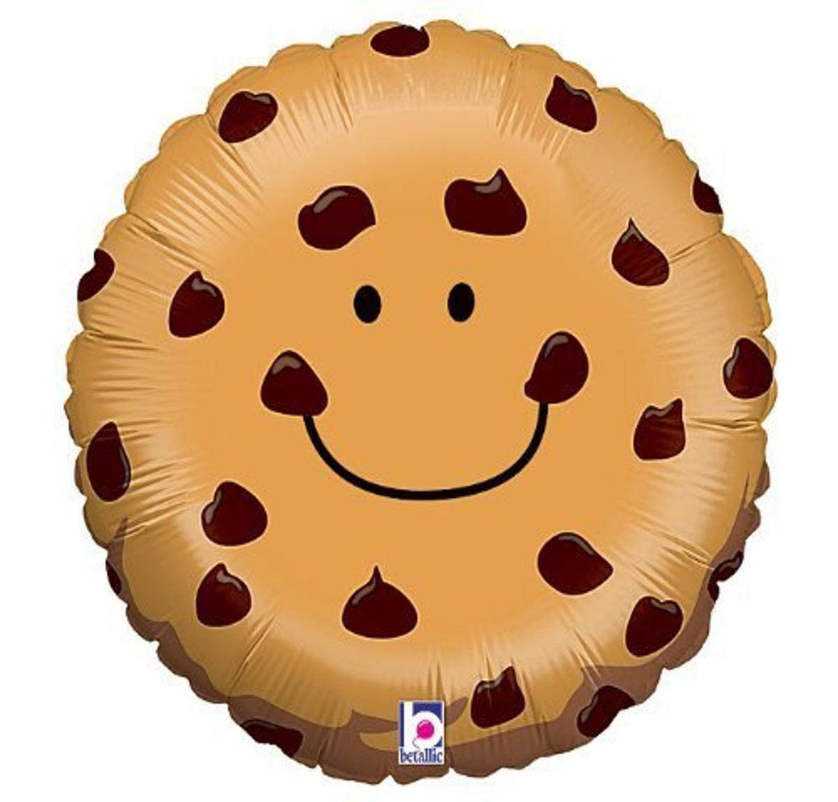 Adorable Chocolate Chip Cookie 21" Mylar Balloon