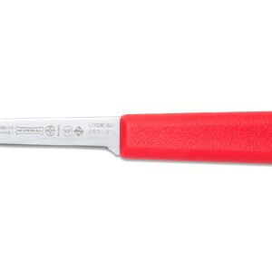 Mundial 3-1/4-Inch Paring Knife Collection, Set of 3, Red, Blue and White