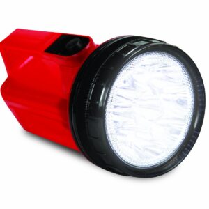 Life Gear - LG114 LED Glow Spotlight with Storage Compartment, Red Red/Red