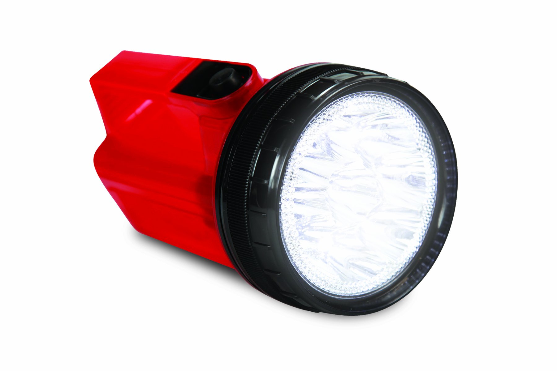 Life Gear - LG114 LED Glow Spotlight with Storage Compartment, Red Red/Red