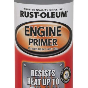 Rust-Oleum 249410 Automotive Engine Primer Spray Paint, 12 Fl Oz (Pack of 1), Gray, 11