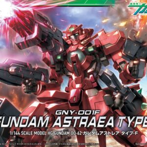 Bandai Hobby #62 Gundam Astraea Type-F HG Bandai Gundam 00 Action Figure