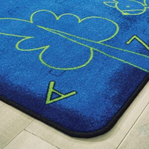 Carpets for Kids 4413 Give The Planet a Hug Rug 3ft 10in x 5ft 5in Rectangle