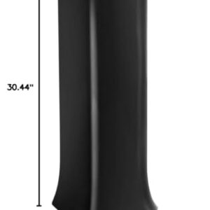 Kohler K-2357-7 Archer Pedestal Only, Black Black