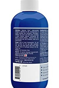 Vetericyn Plus Dog Wound Care Hydrogel Spray | Healing Aid and Wound Protectant, Sprayable Gel to Relieve Dog Itchy Skin, Safe for All Animals. 8 Ounces