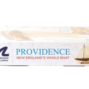 Artesanía Latina – Wooden Ship Model Kit – New England Whaling Ship, Providence – Model 19018, 1:25 Scale – Models to Assemble – Initiation Level