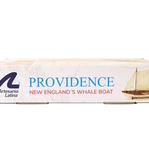 Artesanía Latina – Wooden Ship Model Kit – New England Whaling Ship, Providence – Model 19018, 1:25 Scale – Models to Assemble – Initiation Level