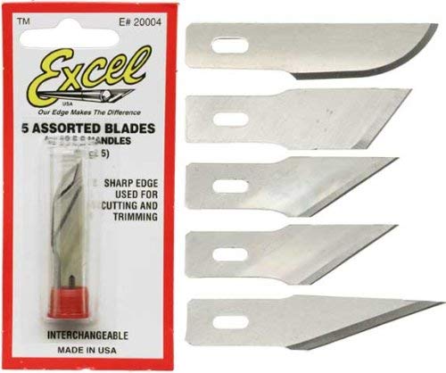 Excel Assorted Heavy Duty Blades (5 Pieces)