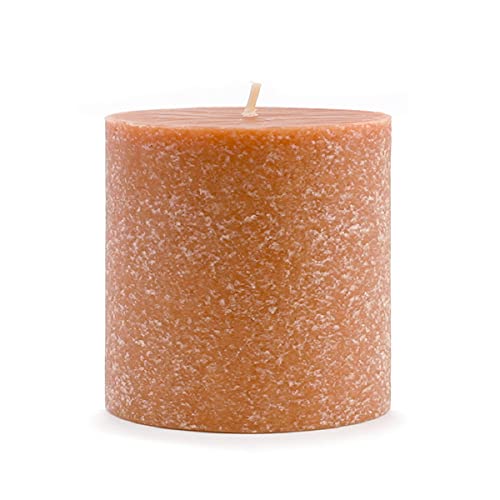 Root Candles 33319 Unscented Timberline Pillar Candle , 3 x 3-Inches , Rust