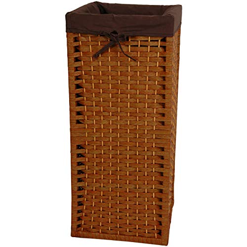 Red Lantern 28" Natural Fiber Laundry Honey Hamper, Small