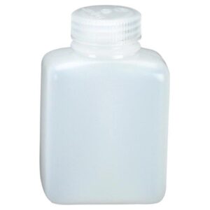 nalgene hdpe square narrow mouth bottle (2- ounce)