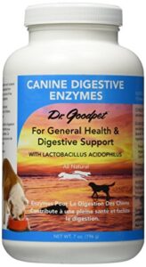 dr. goodpet canine digestive enzymes supplement for dogs, small