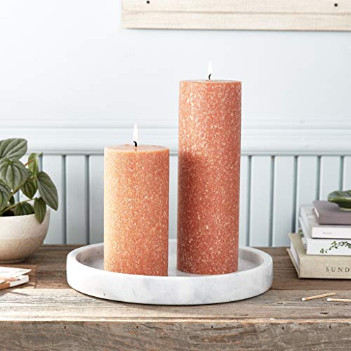 Root Candles Unscented Timberline Pillar Candle , 3 x 9-Inches, Rust