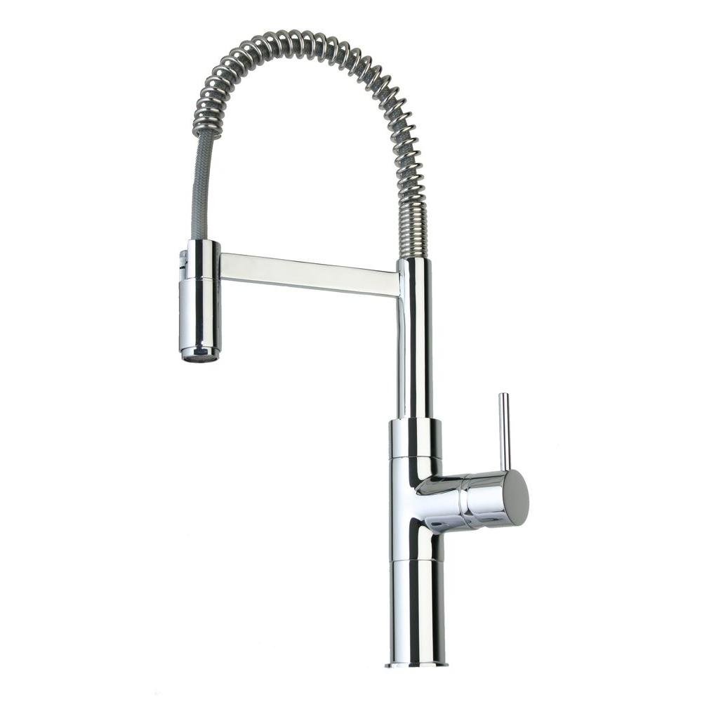 La Toscana 78CR556 Elba Pre-Rinse Kitchen Faucet, Chrome