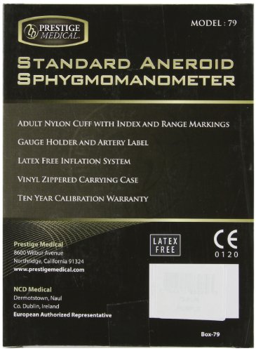 Prestige Medical 79-PUR Standard Aneroid Sphygmomanometer , Purple