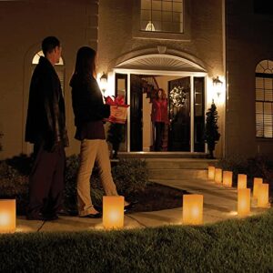 LumaBase Electric Luminaria Kit, Tan - Set of 10