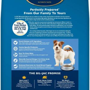 Bil-Jac Puppy Food Small Breed Formula Dry Dog Food 6 lb Bag - Chicken, Oatmeal & Yams - Super Premium Since 1947