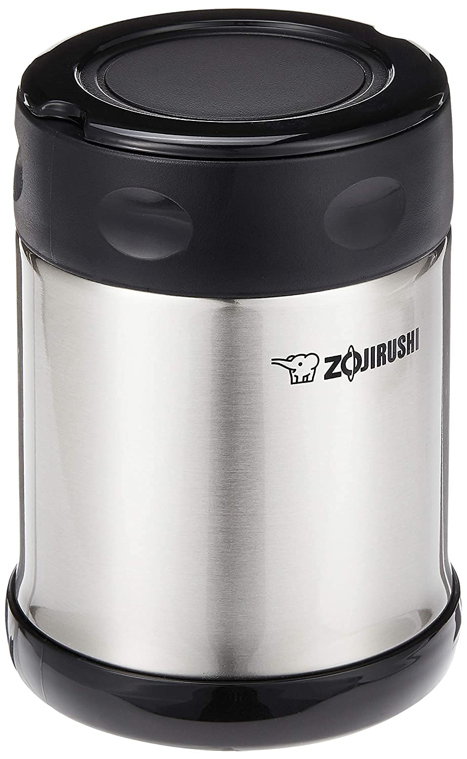 Zojirushi Steel Food Jar, 11.8-Ounce, Black/Stainless