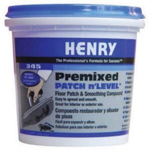 henry, w.w ardex 12063 pre-mixed floor patch, 1 quart, gray, 32 fl oz (pack of 1)