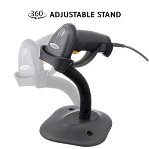 Symbol LS2208 Barcode Scanner With Cable and Stand