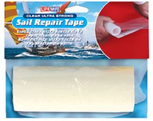 land n sea clear ultra strong sail patch repair tape