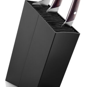 EVA SOLO | Angled Aluminum Knife Stand | Holds up to 20 knives (Sold Separatly) | Easy to Clean | Danish Design, Functionality & Quality | Black