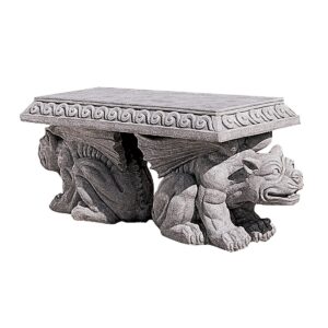 Design Toscano Blair Castle Sculptural Gargoyle Bench