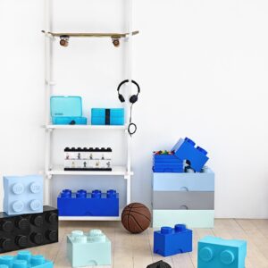 LEGO Blue Storage Box Brick 4 Bright, 4 Knobs