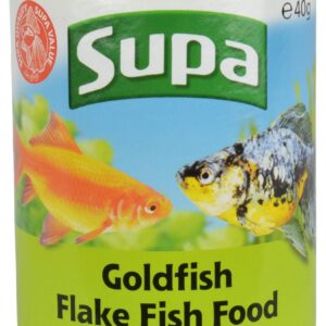 Angels Aquatics & Pet Supplies Supa Goldfish Flake Fish Food 40G