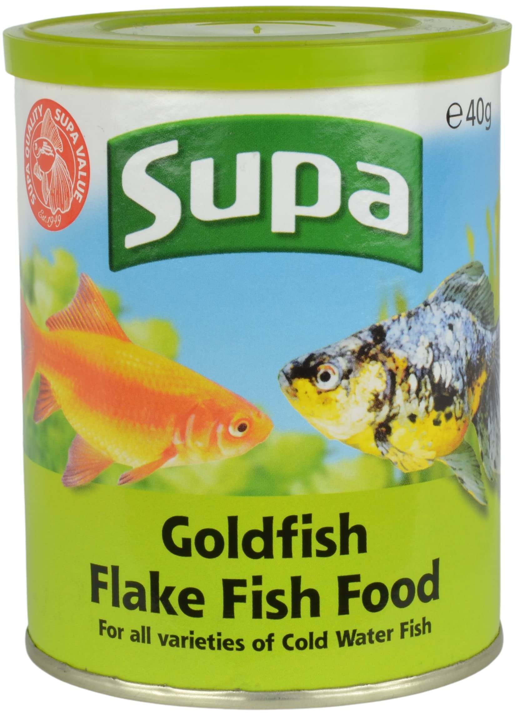 Angels Aquatics & Pet Supplies Supa Goldfish Flake Fish Food 40G