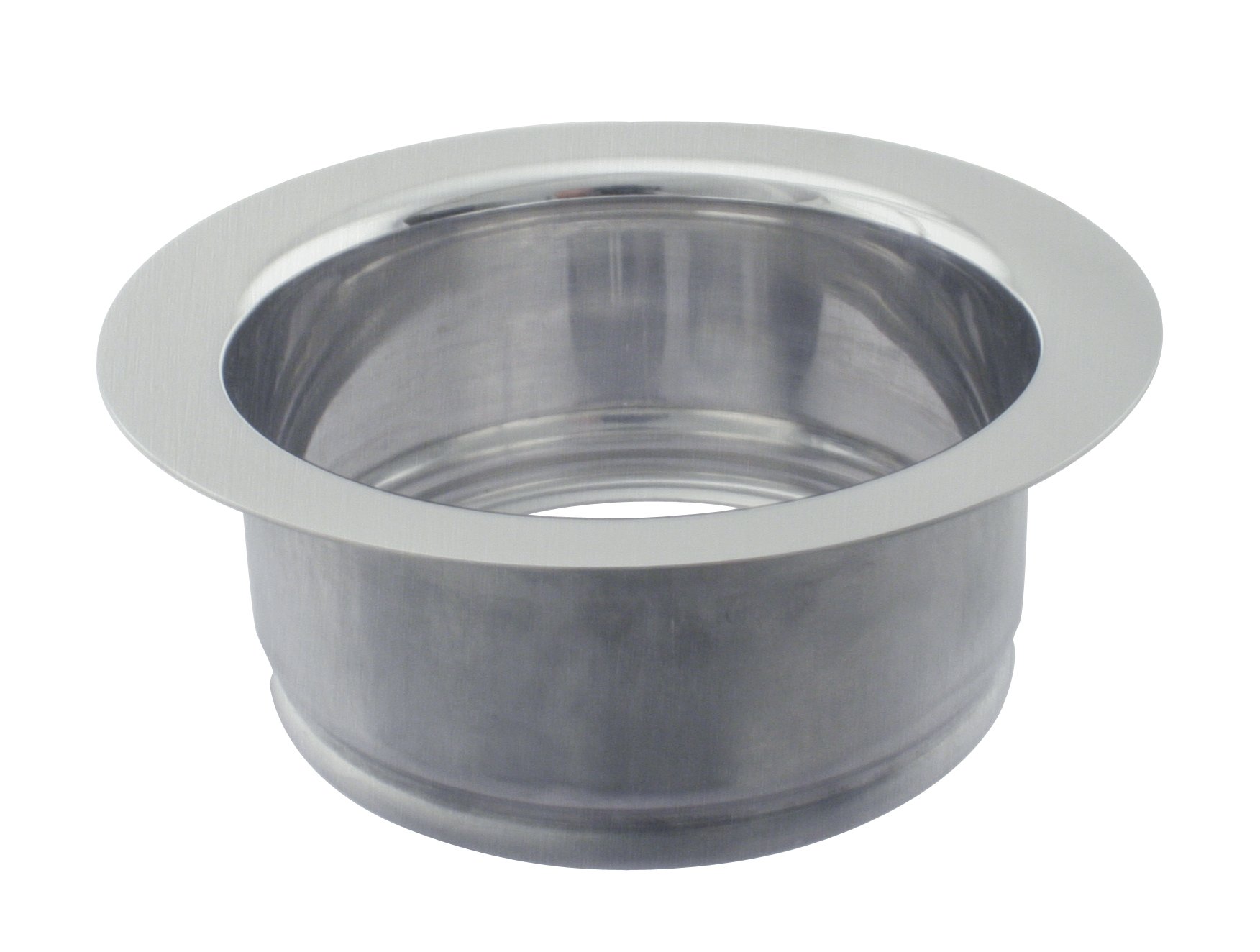 Westbrass D208-20 4-1/4" Standard Kitchen Sink Waste Disposal Flange, 1-Pack, Stainless Steel