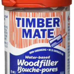 Timbermate Wood Filler, Water Based, 8oz, Natural