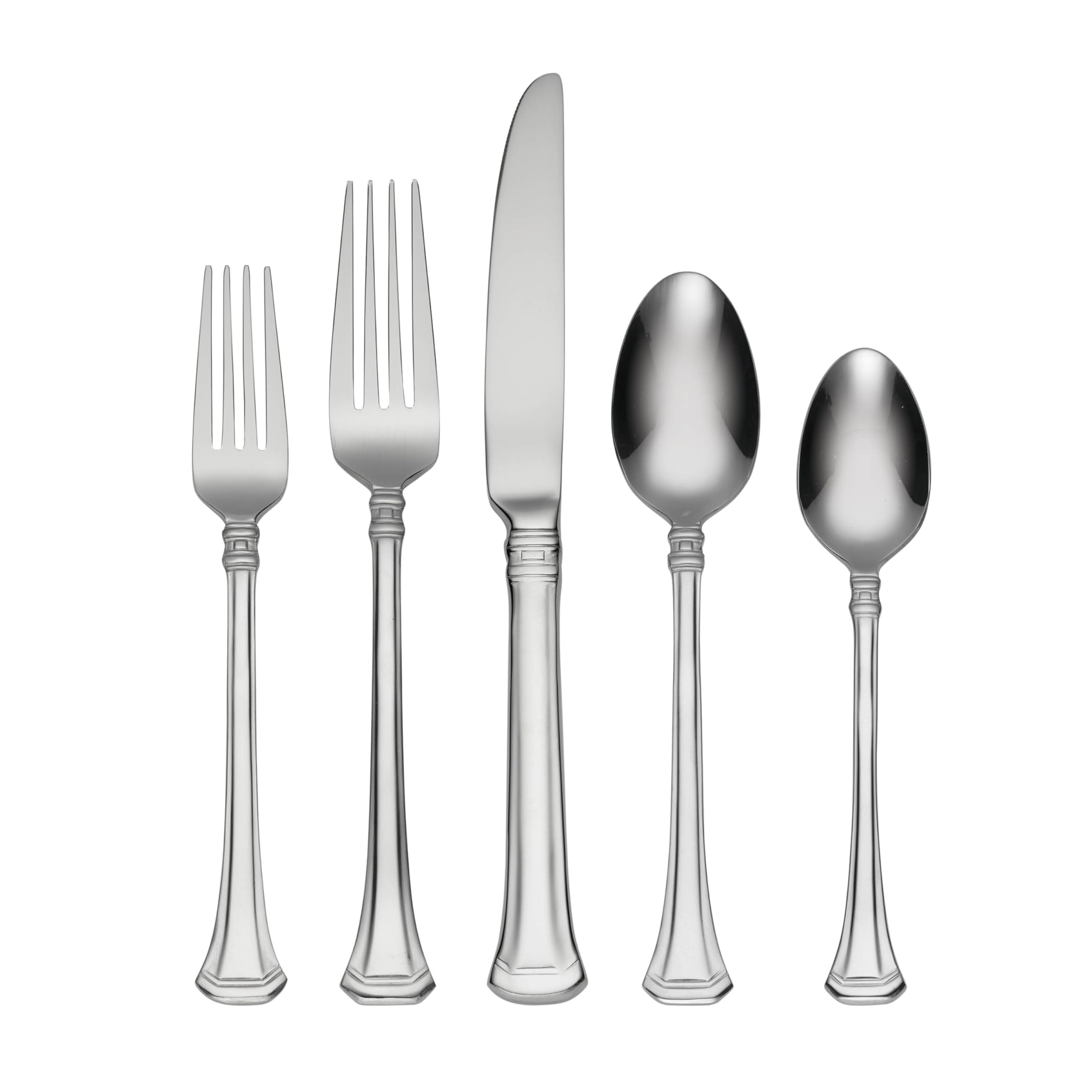 Oneida Apollonia 45-Piece Flatware Set, Service for 8