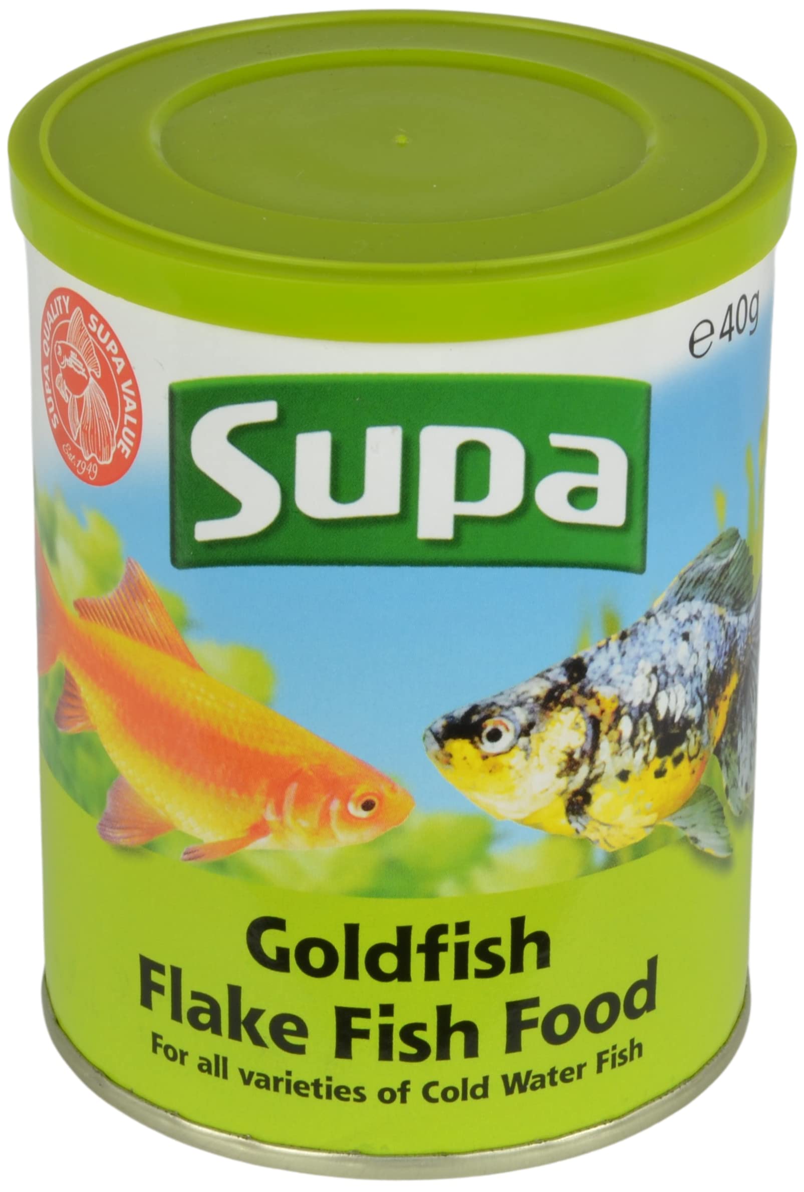 Angels Aquatics & Pet Supplies Supa Goldfish Flake Fish Food 40G