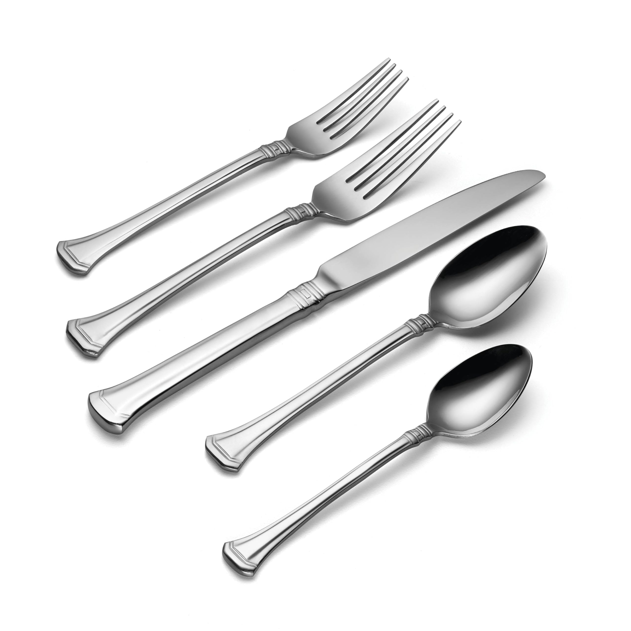 Oneida Apollonia 45-Piece Flatware Set, Service for 8