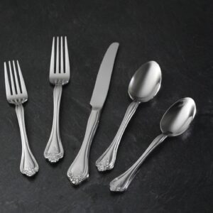 Oneida Boutonniere Flatware, 20 Piece, Silver