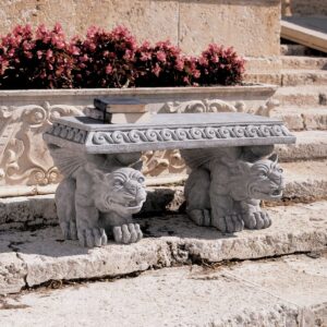 Design Toscano Blair Castle Sculptural Gargoyle Bench