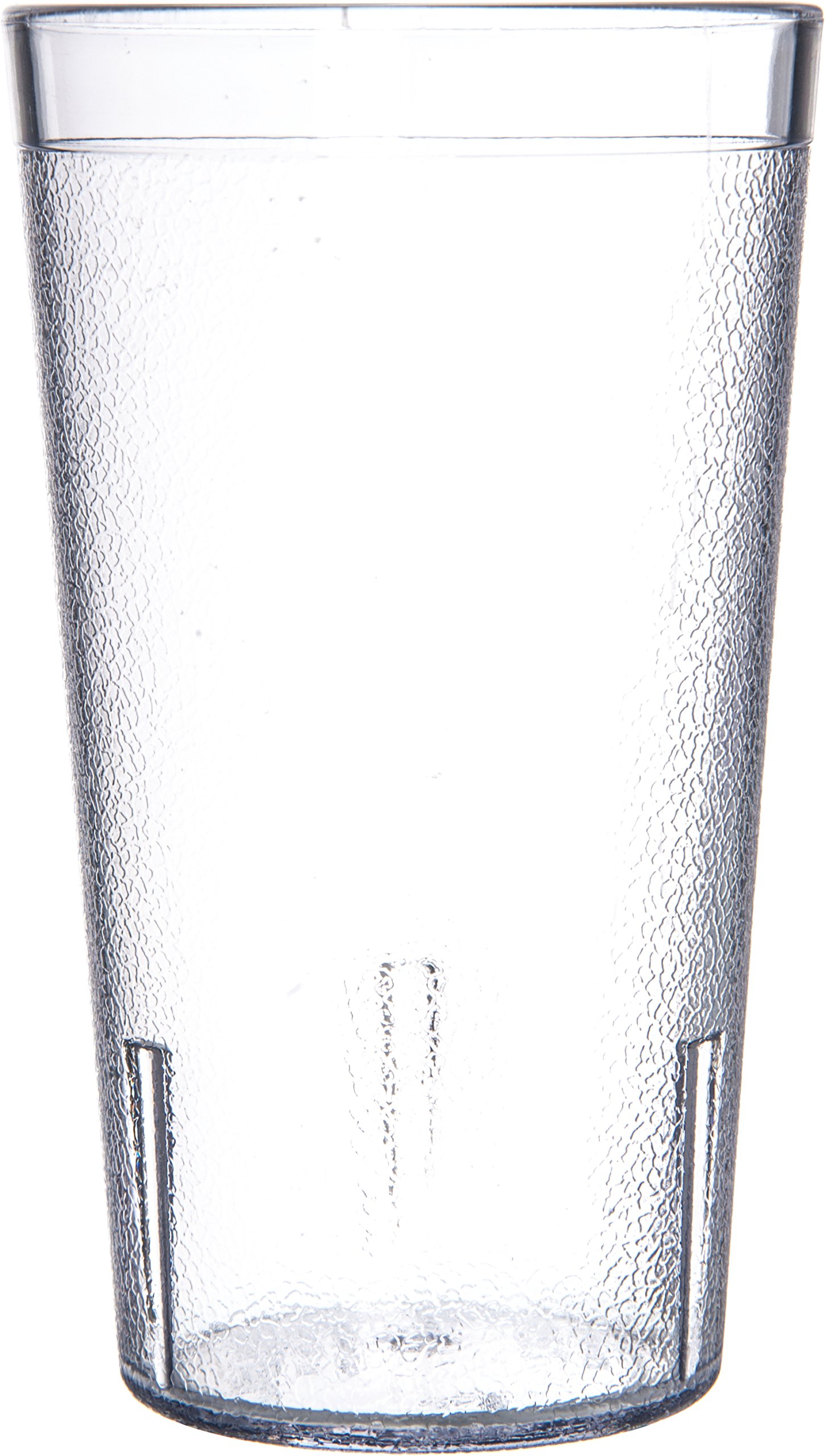 Carlisle FoodService Products 52128107 Stackable ShatterResistant Plastic Tumbler, 12 oz., Clear (Pack of 6)