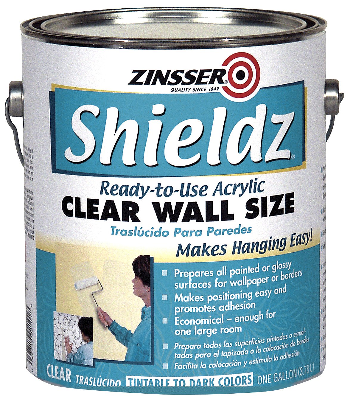 Rust-Oleum Corporation 02101 Zinsser Shieldz Wall Size, 1-Gallon, Clear