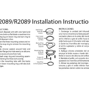 Westbrass D208-20 4-1/4" Standard Kitchen Sink Waste Disposal Flange, 1-Pack, Stainless Steel