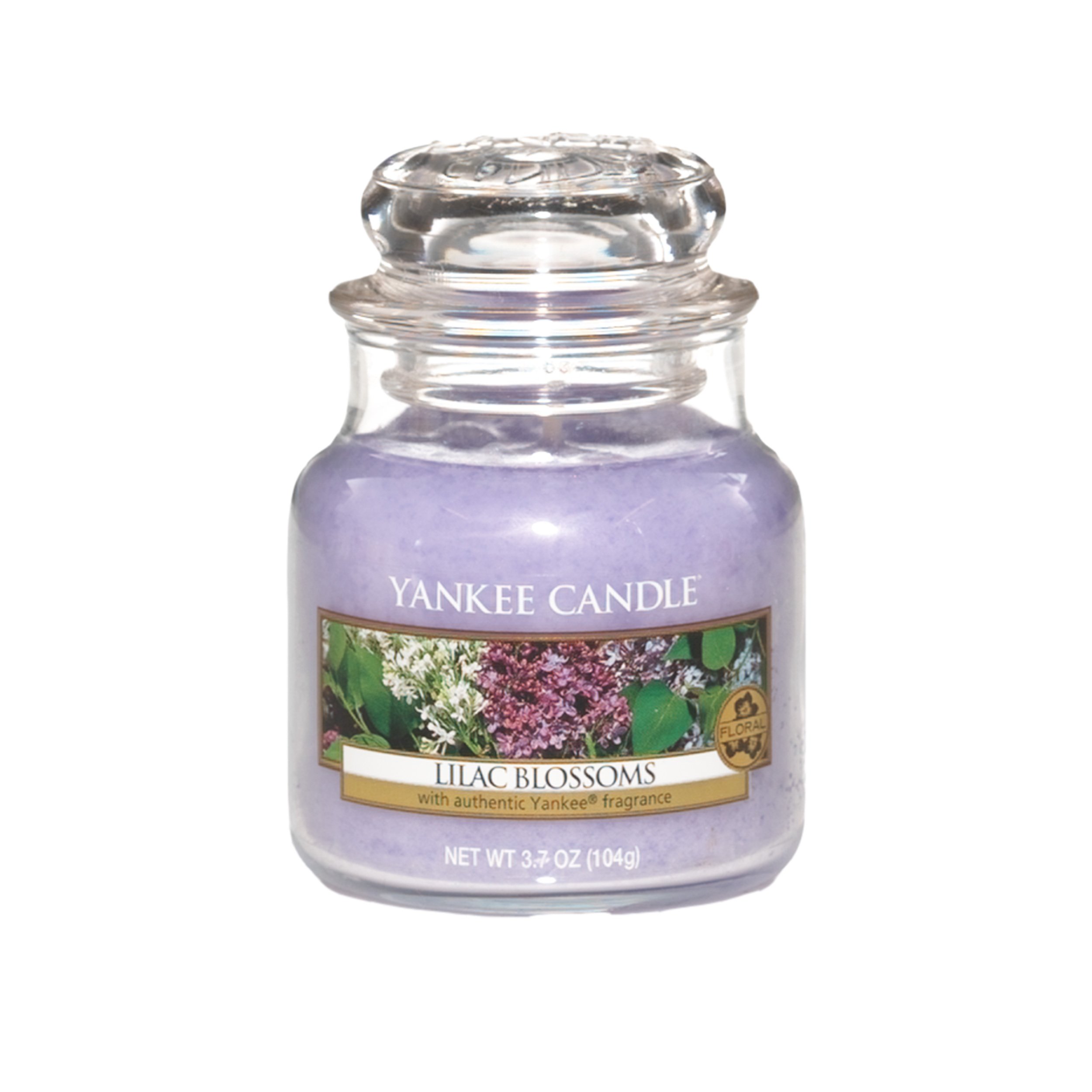 Yankee Candle Lilac Blossoms Small Jar Candle 3.7 oz