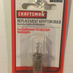 Replacement Krypton Bulb 1 Pk for Craftsman Worklight C3 19.2 volt