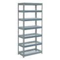 Global Industrial Boltless Extra Heavy Duty Shelving 48"W x 24"D x 96"H, 7 Shelves, Wire Deck