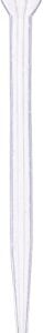 Globe Scientific 138020-500 LDPE General Purpose Transfer Pipet, Non-Sterile, 87mm Length, 1.7mL Capacity (Box of 500)